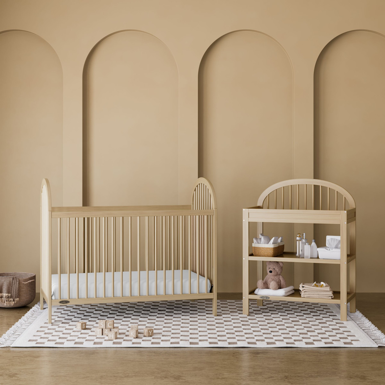 Graco Olivia Changing Table - Driftwood.