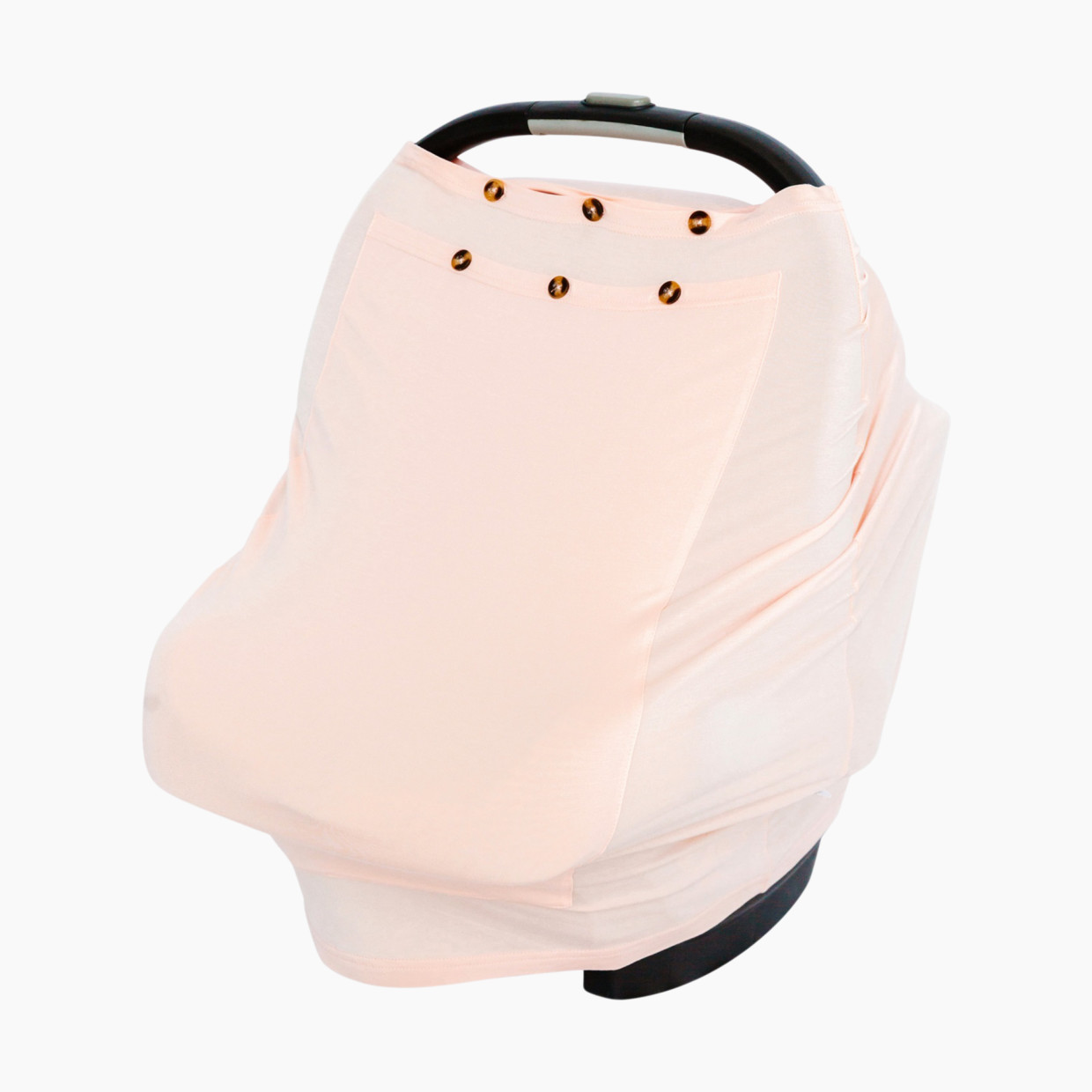 Snuggle Shield LUXE Protection Bamboo Multi-Use Antimicrobial Air Filtering Infant Cover - Pink, Os.