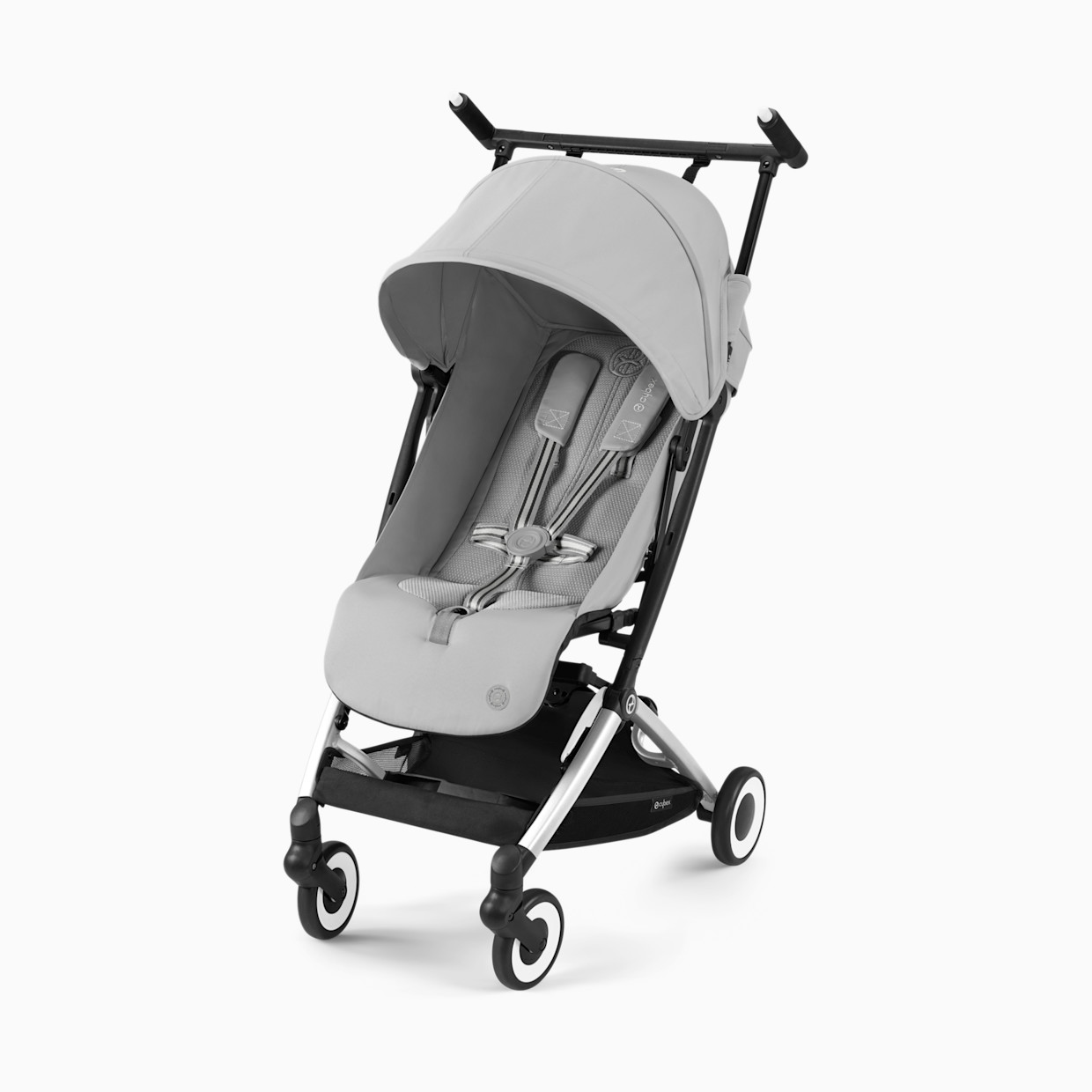 Cybex Libelle 2 Ultra-Compact Lightweight Travel Stroller - Fog Grey.