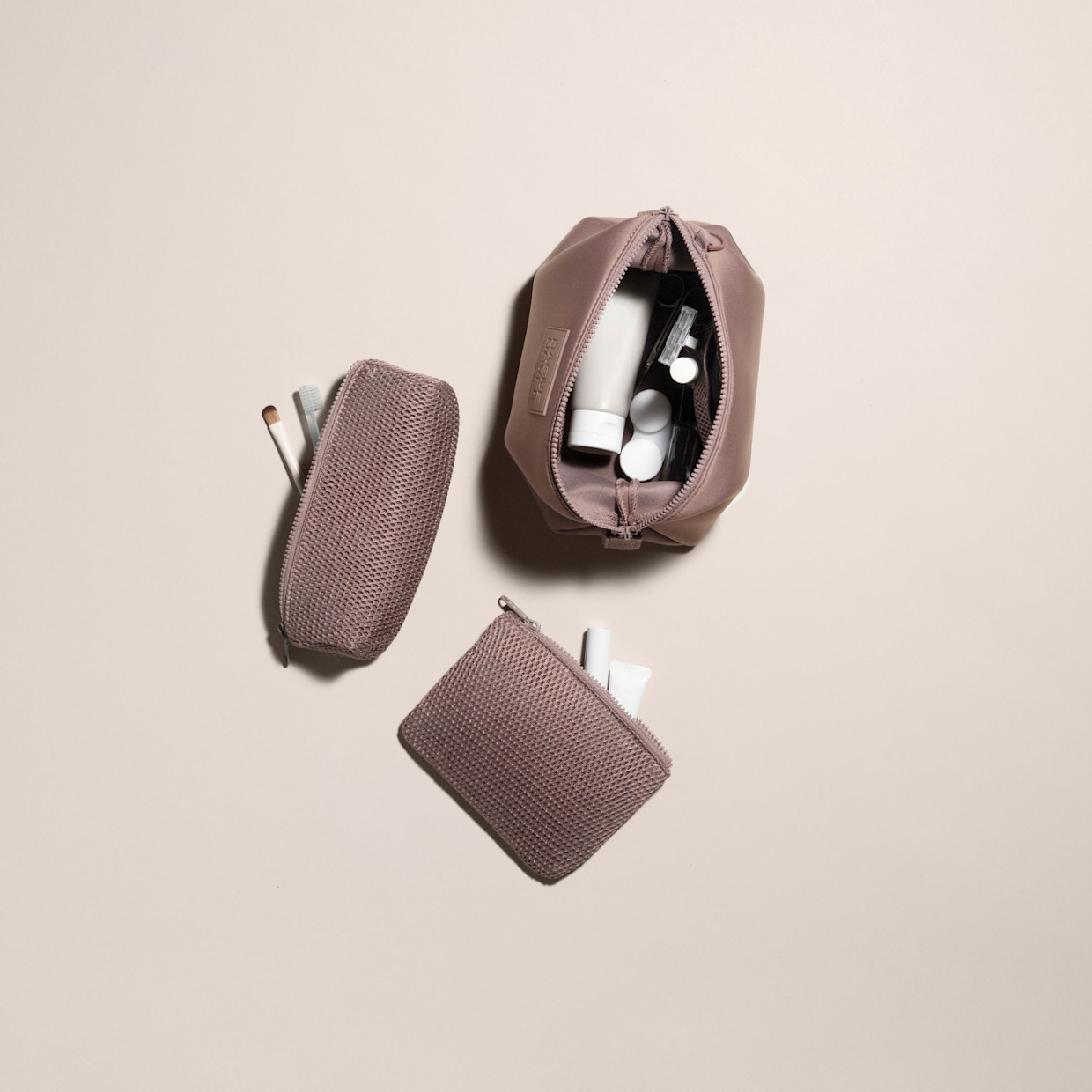 Dagne Dover Hunter Toiletry Bag Large - Onyx.