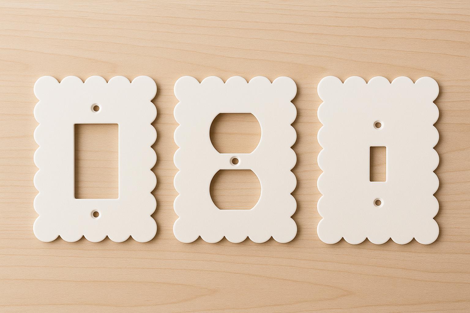 3DesignTools Scalloped Outlet Cover.