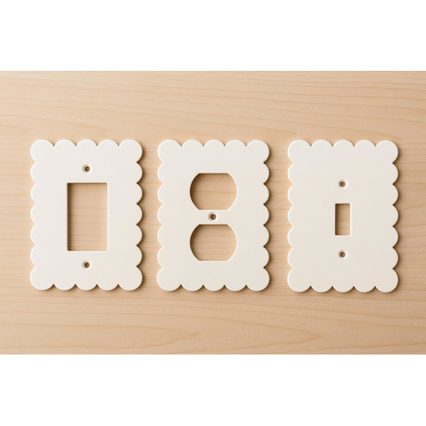 3DesignTools Scalloped Outlet Cover.