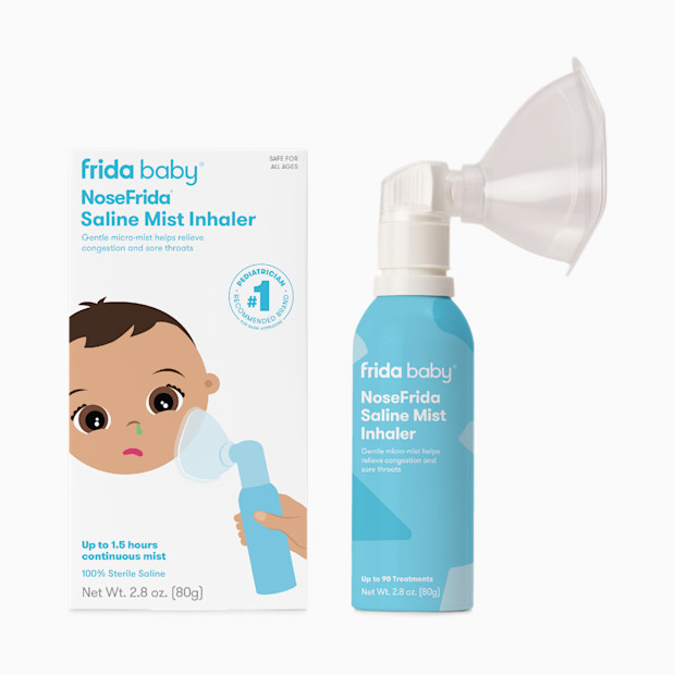 Frida Baby Saline Mist Inhaler - White.