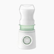 Momcozy Portable Bottle Warmer for Travel, Double Leak-Proof Travel Bottle Warmer with Fast Heating, Safety Material Baby Bottle Warmer for Dr. Brown, Philips Avent, Medela, Tommee Tippee, Comotomo