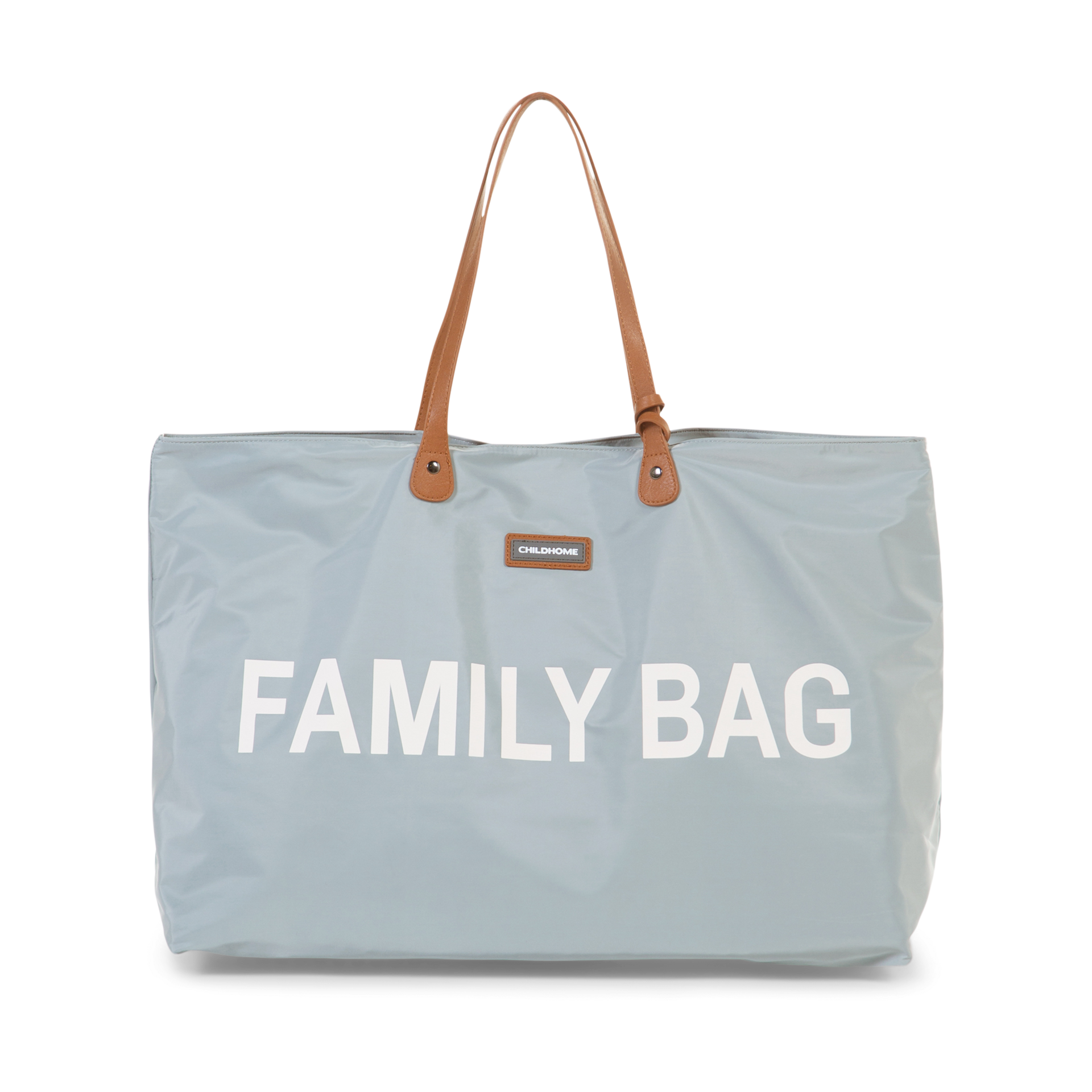 Childhome Canvas Family Bag - Light Grey.