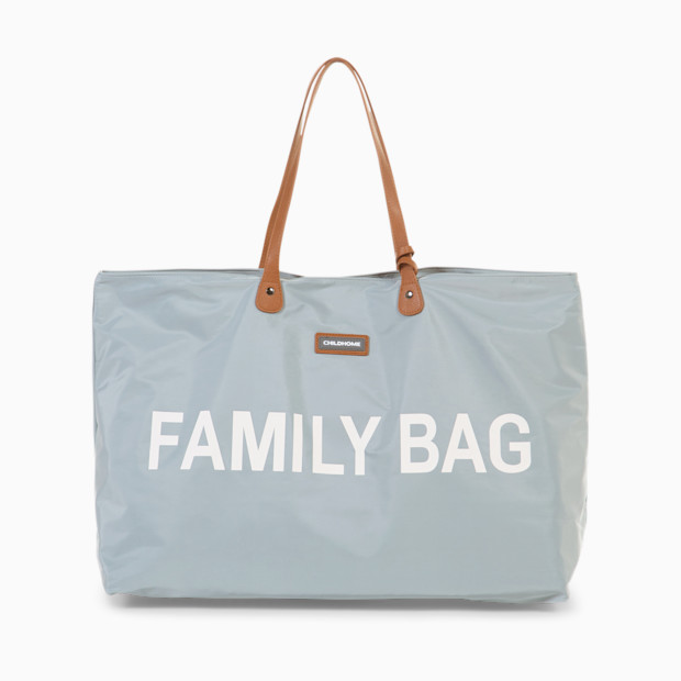 Childhome Canvas Family Bag - Light Grey.