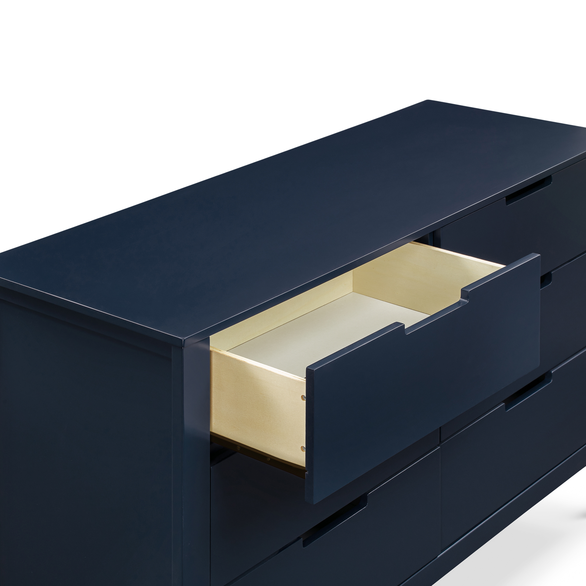 Open top drawer showing interior