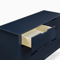 Open top drawer showing interior
