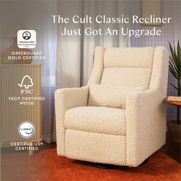 babyletto Kiwi Plus Power Recliner and Swivel Glider.