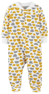 2-Way Zip Cotton Sleep & Play - $9.50.