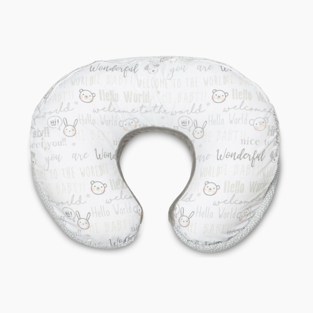 Boppy Luxe Support Nursing Pillow - Hello World.