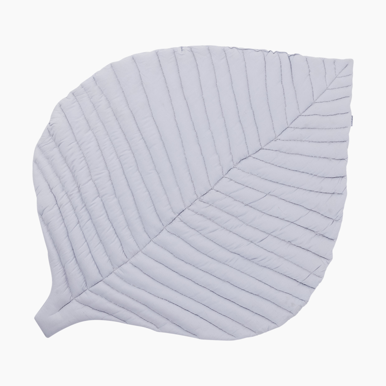 Toddlekind Organic Cotton Quilted Leaf Play Mat - Stone.