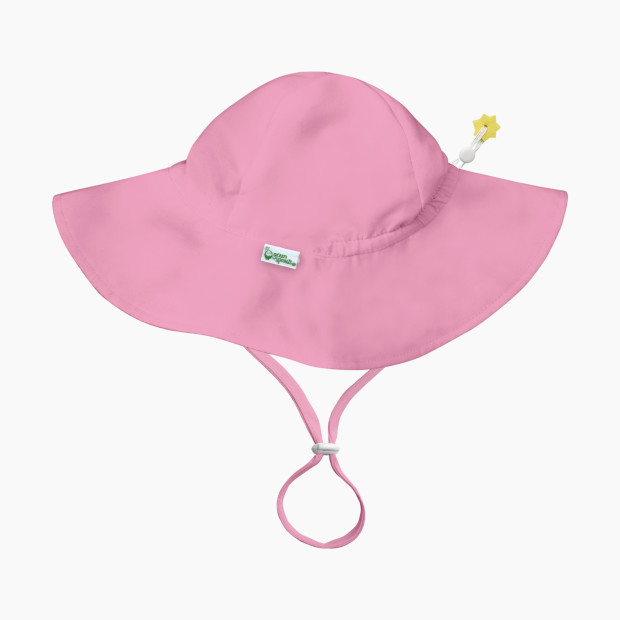 GREEN SPROUTS UPF50 Eco Brim Hat - Light Pink, 0-6 Months.