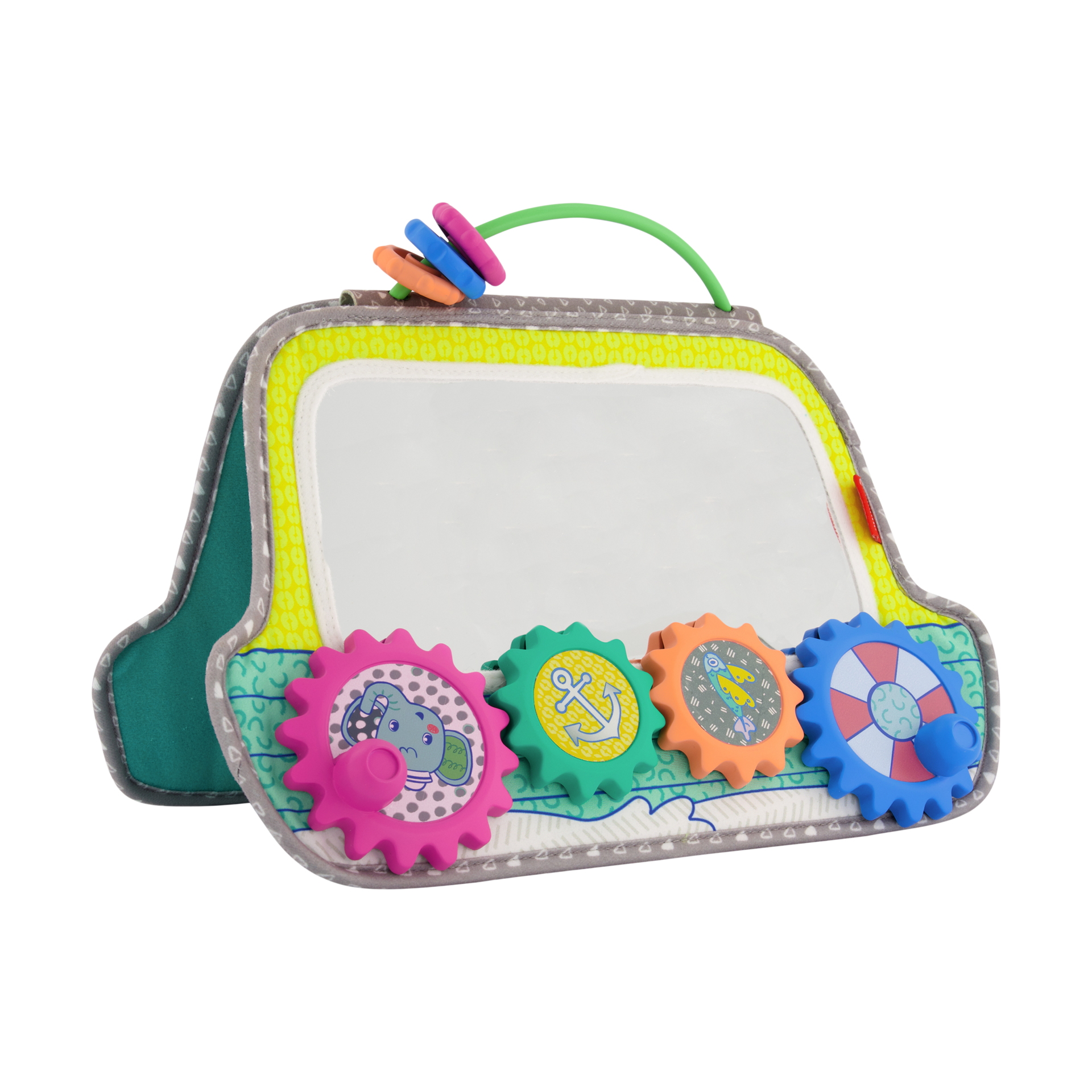 Infantino Busy Board Mirror & Sensory Discovery Toy.