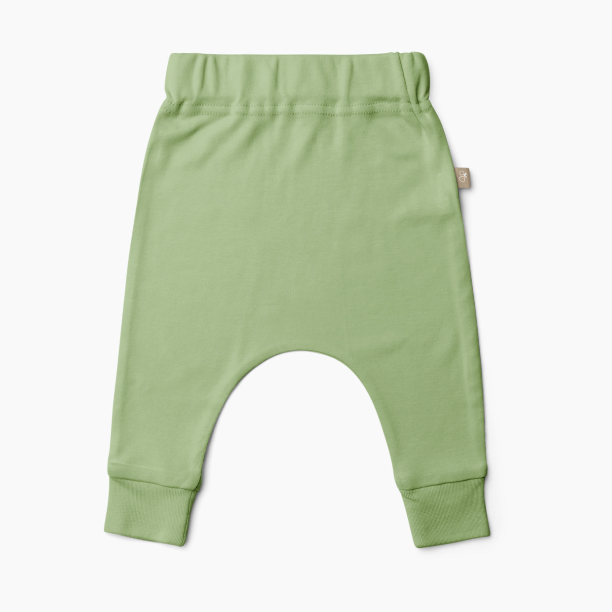 Goumi Kids x Babylist Bamboo & Organic Cotton Pants - Fern, 0-3 M.
