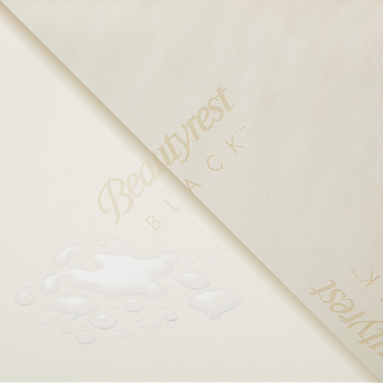 Delta Children Beautyrest Black Supreme 2-Stage Crib and Toddler Mattress - Beige.