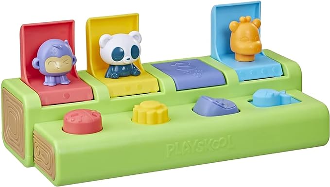 Playskool Busy Poppin’ Pals Pop-up Activity Toy.
