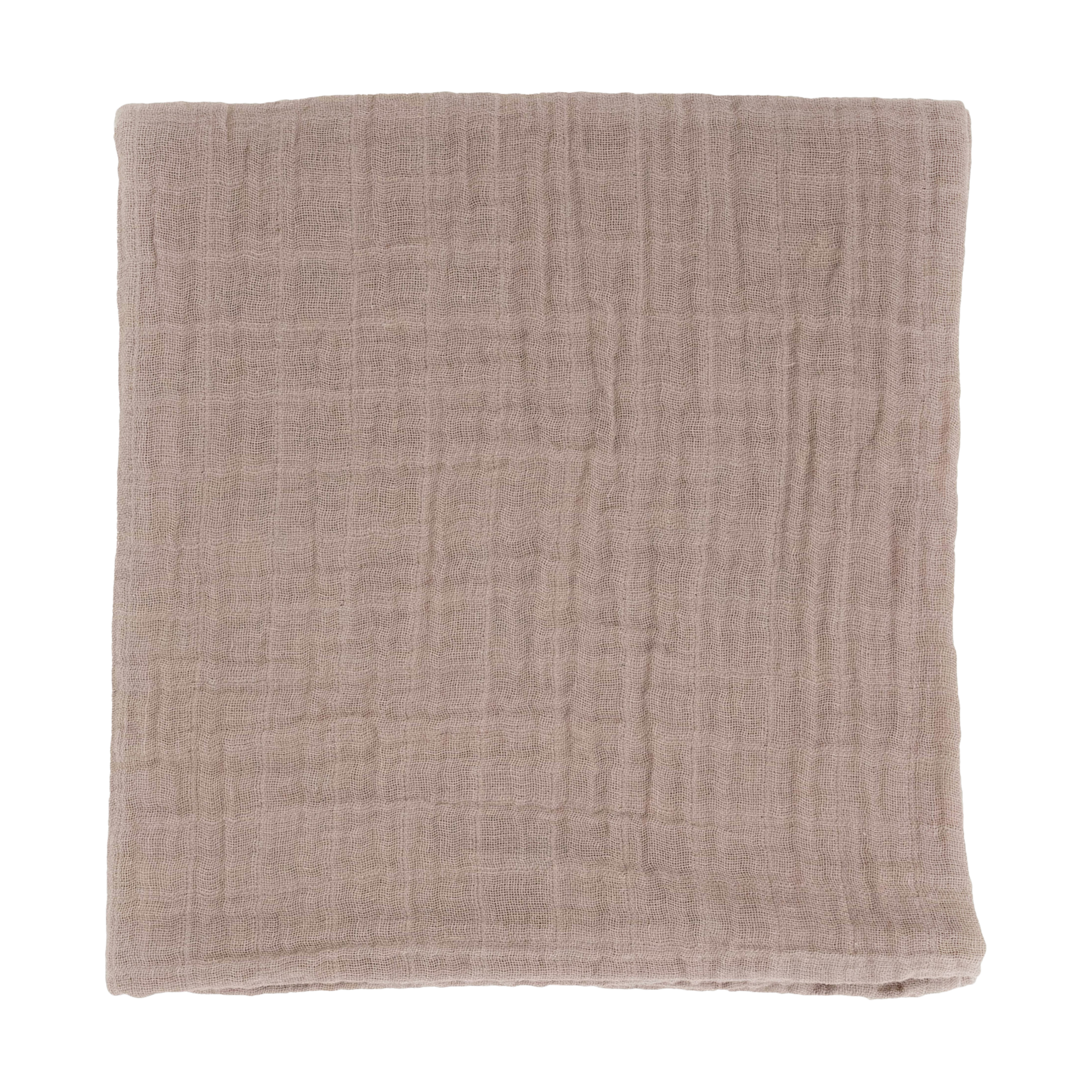 Little Unicorn Organic Cotton Muslin Swaddle Blanket Driftwood, Large