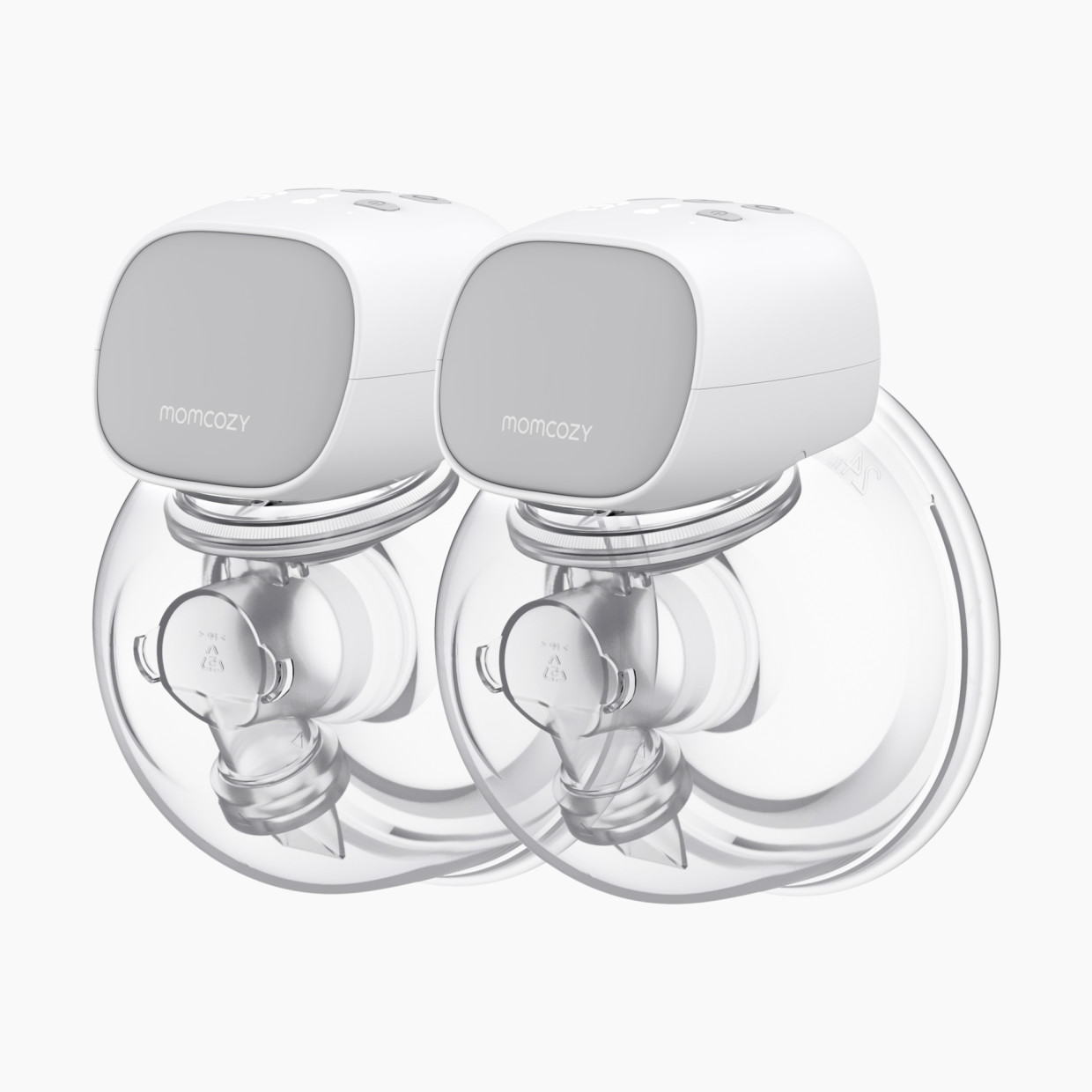 Momcozy - Double M5 Wearable Electric Breast Pump - Gray