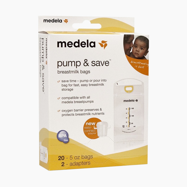 Medela Pump & Save Breastmilk Bags - 20.