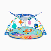 Bright Starts Disney Baby Finding Nemo Mr. Ray Ocean Lights & Music Gym, Ages Newborn +
