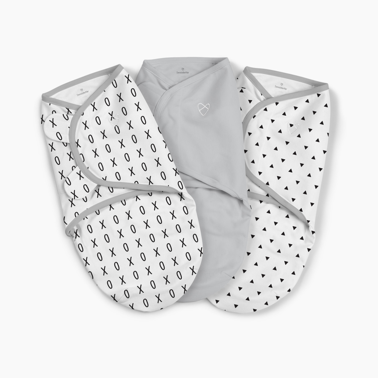 SwaddleMe Original Swaddle Multi Pack - Xo, Small (0-3 Months), 3.