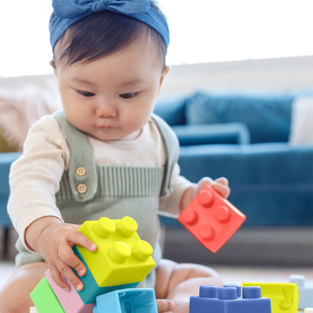 Infantino Super Soft 1st Building Blocks.