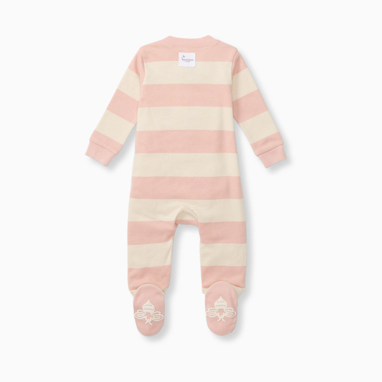 Burt's Bees Baby Organic Sleep & Play Footie Pajamas - Pink Sand, 3-6 M.