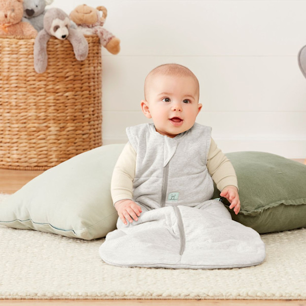 ergoPouch Jersey Sleep Sack 2.5 Tog - Grey Marle, 8-24 Months.