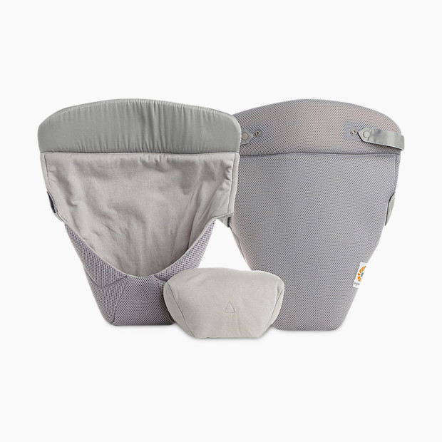 Ergobaby Easy Snug Infant Insert: Cool Air Mesh - Gray.