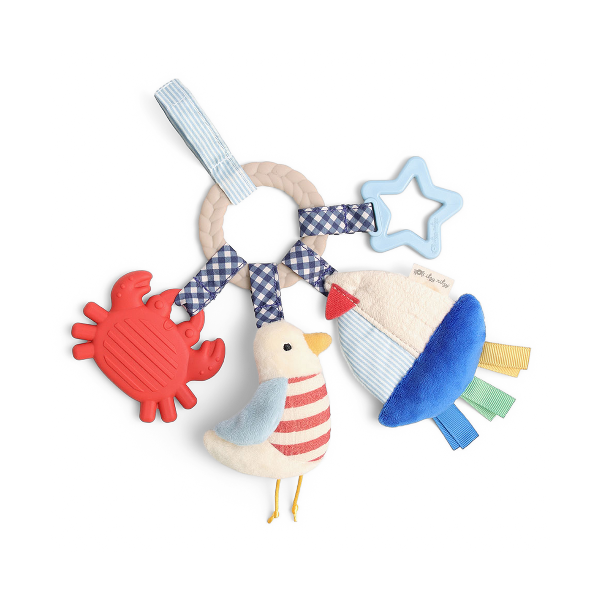 Itzy Ritzy Bitzy Busy Ring Nautical.