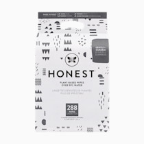 The Honest Company Clean Conscious Multi-Use Wipes | Hypoallergenic + Unscented for Sensitive Skin | Over 99% Water, Compostable, Plant Based, Baby Wipes | Pattern Play, 288 Count