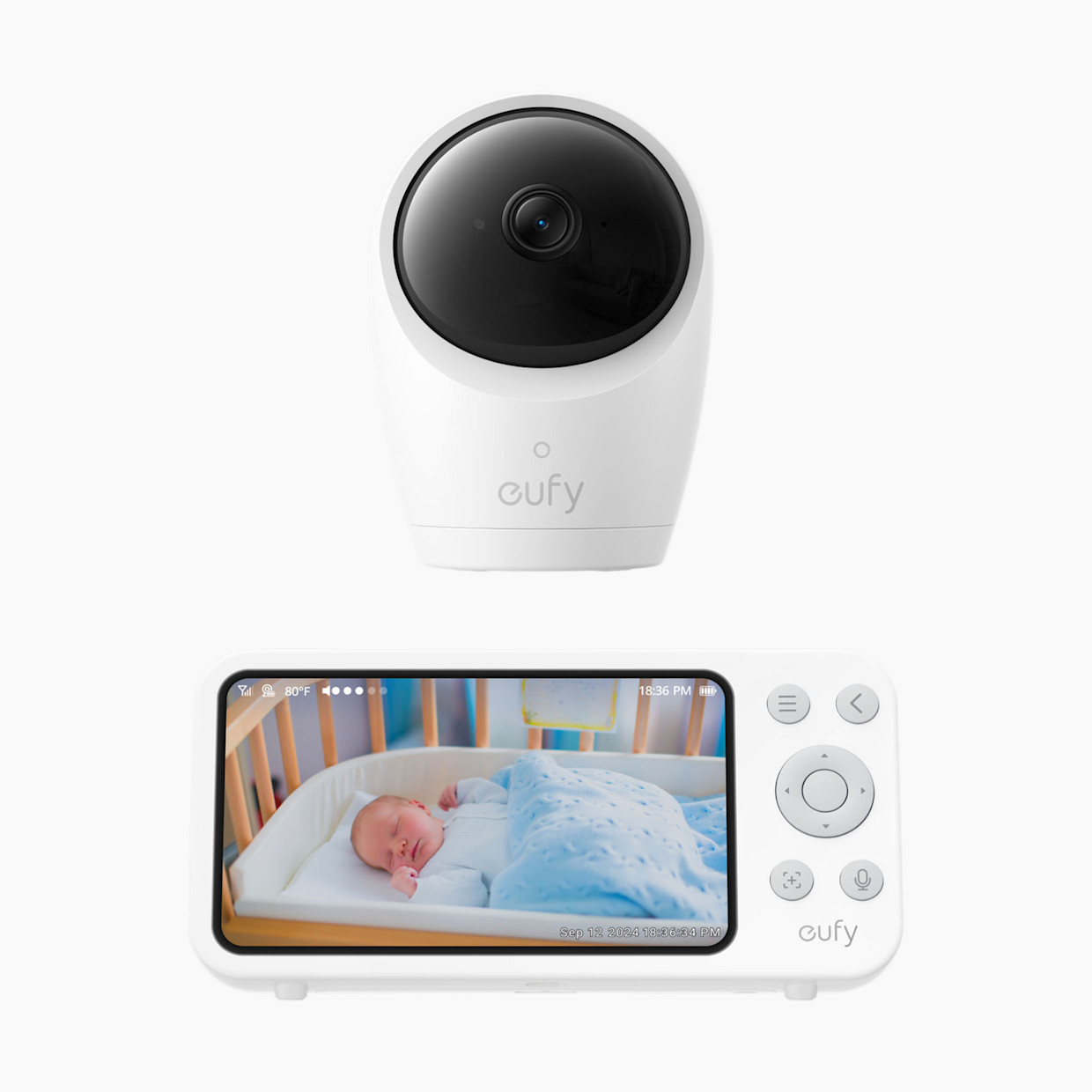 eufy E20 Baby Monitor with 2K Camera.