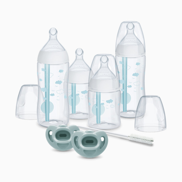 NUK Smooth Flow Pro Anti-Colic Baby Bottle & Pacifier Newborn Gift Set.