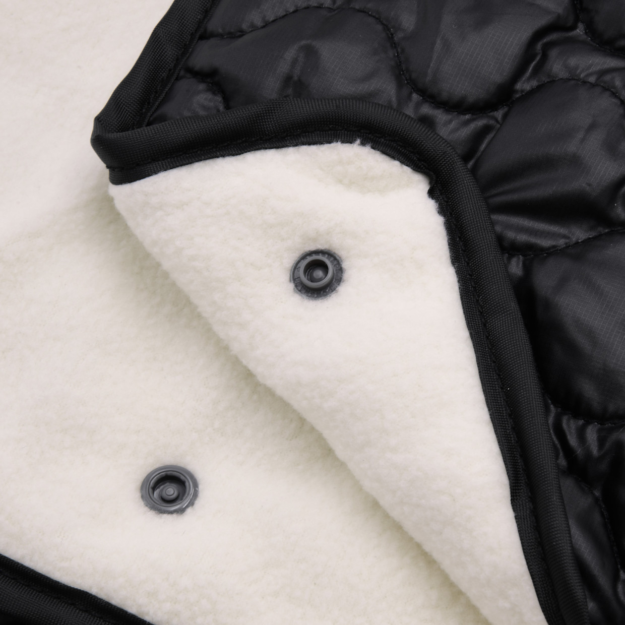 GoldBug Attachable Stroller Blanket - Black.