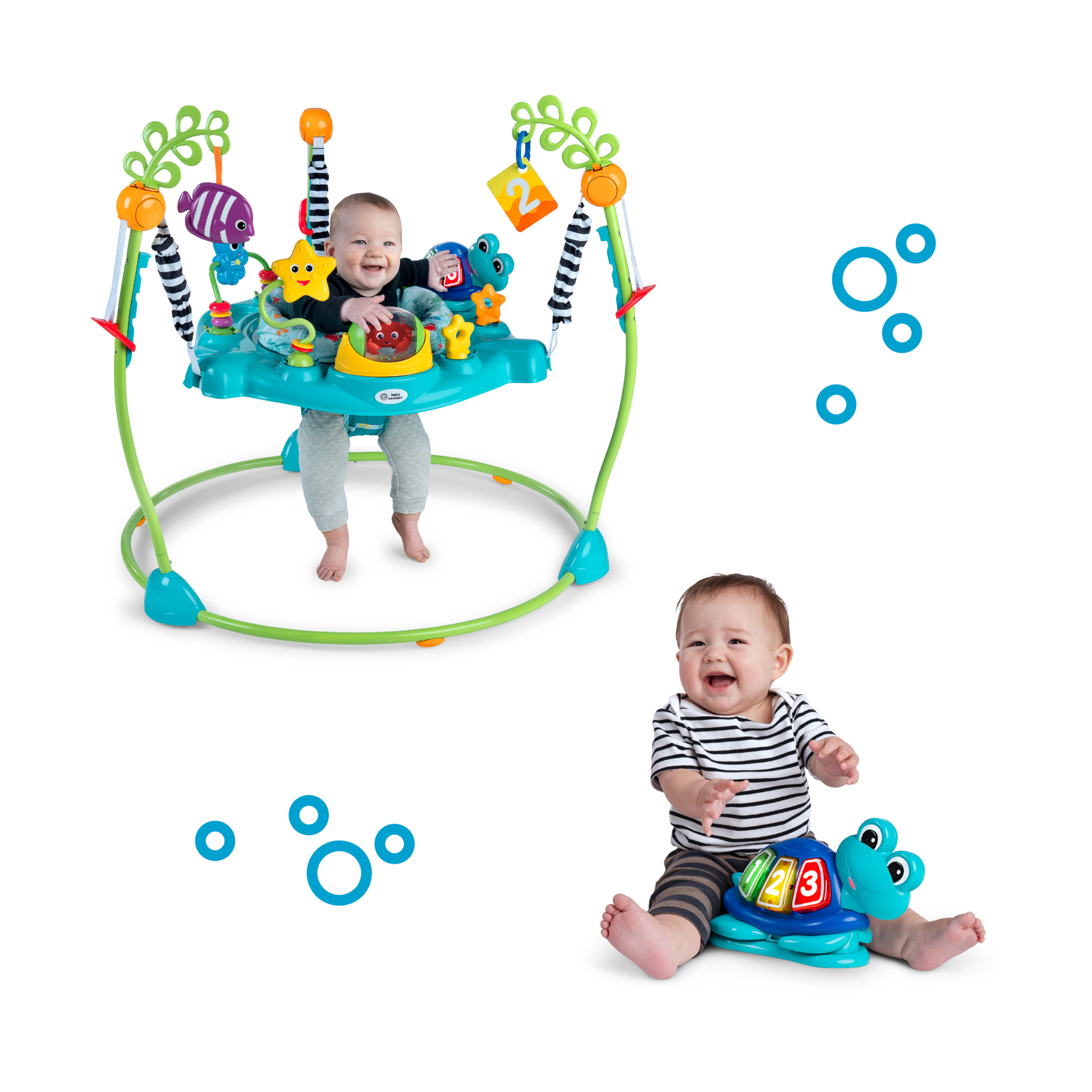Baby Einstein Airplane Adventure 2-in-1 Activity Jumper - Curiosity Cove.
