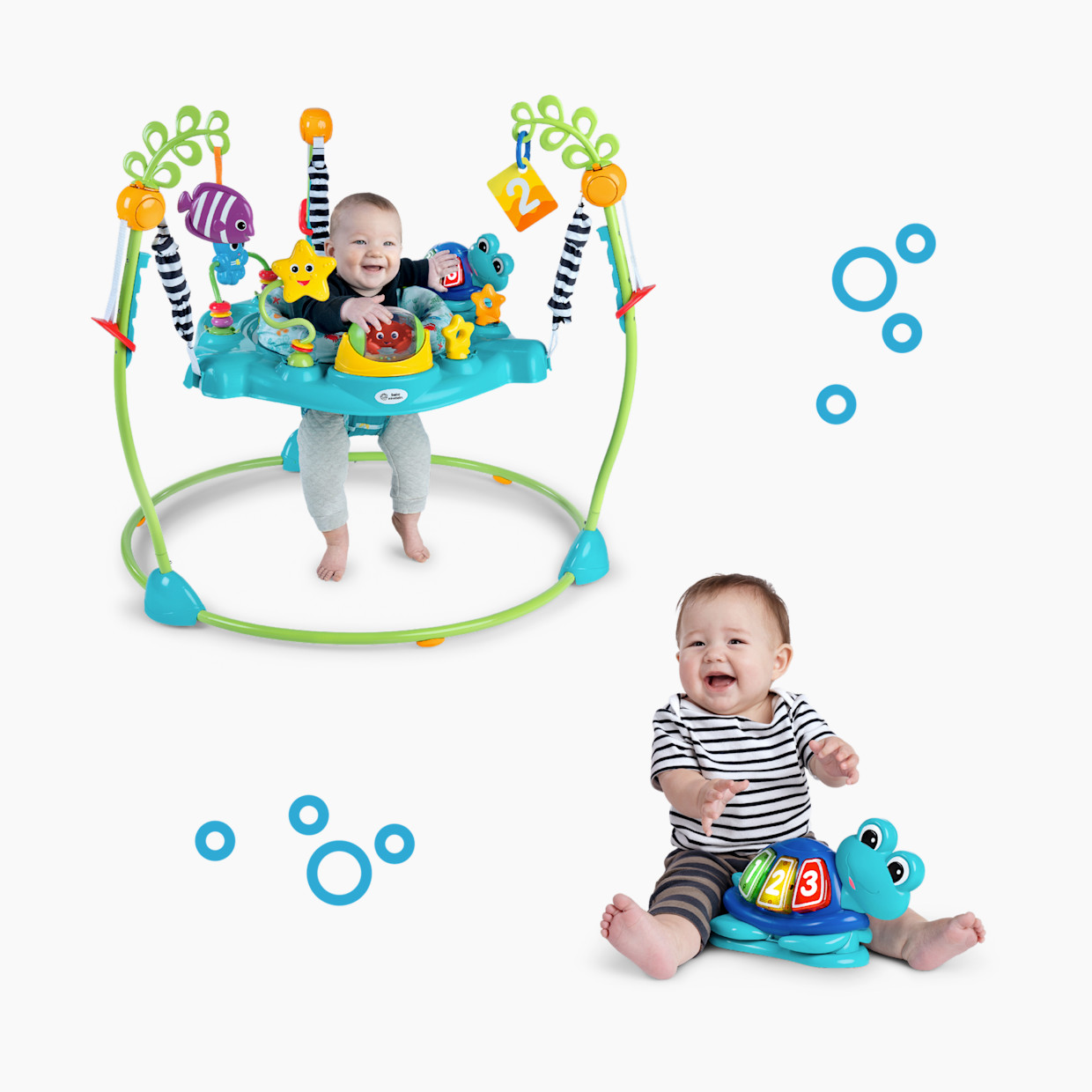 Baby Einstein Airplane Adventure 2-in-1 Activity Jumper - Curiosity Cove.