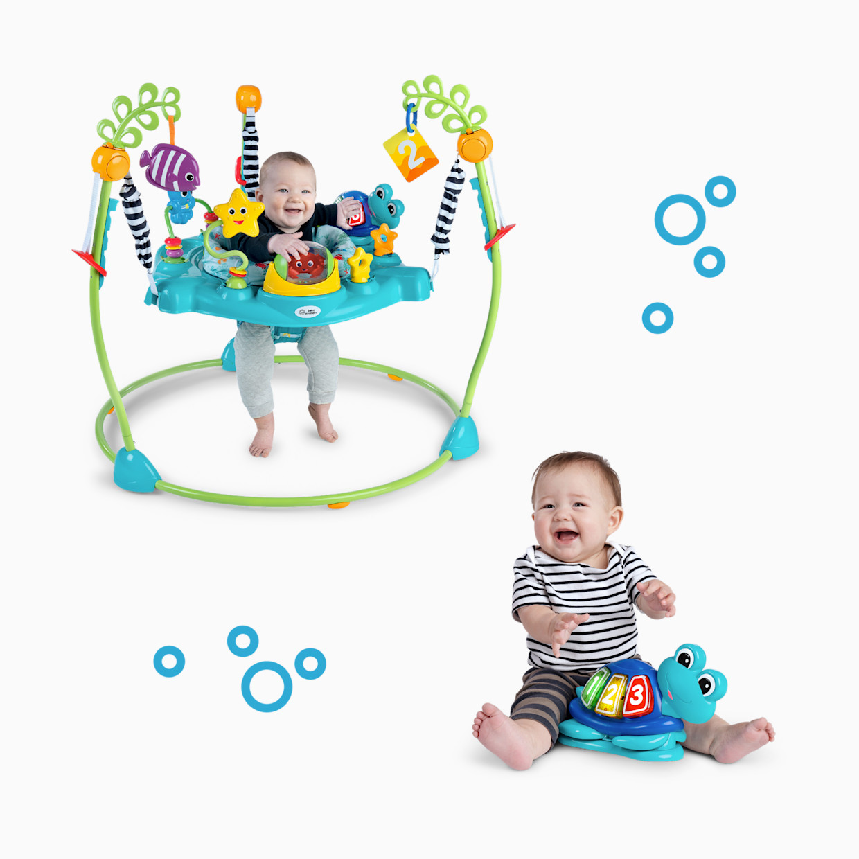 Baby Einstein Airplane Adventure 2-in-1 Activity Jumper - Curiosity Cove.