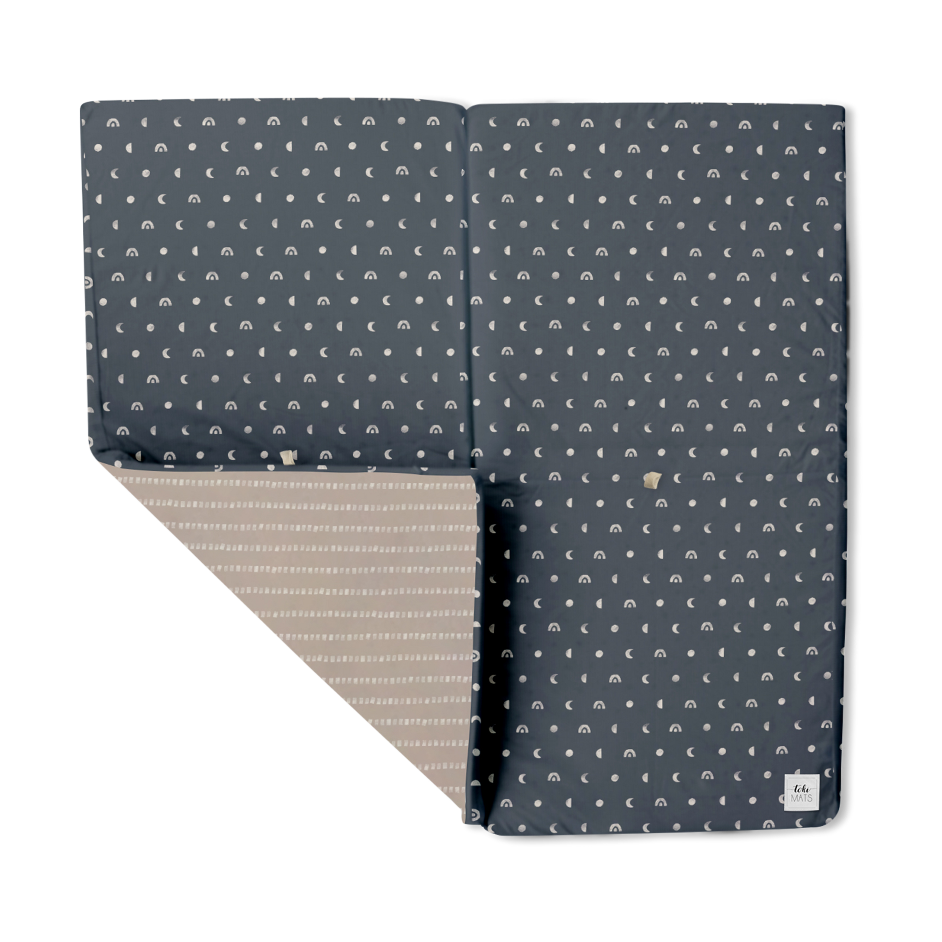 Toki Mats Standard Padded Play Mat Celestial, Organic Insert