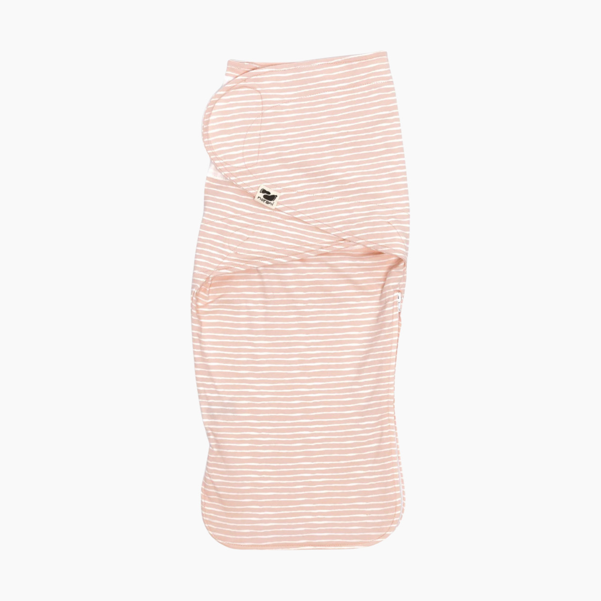 Norani Organic Snugababe Swaddle Sleep Pod - Pink And White Stripes.