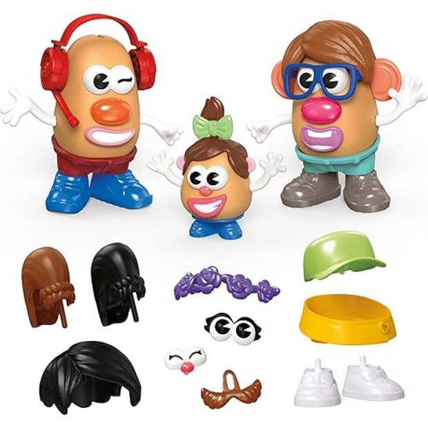 Mr. Potato Head Create Your Family Set.