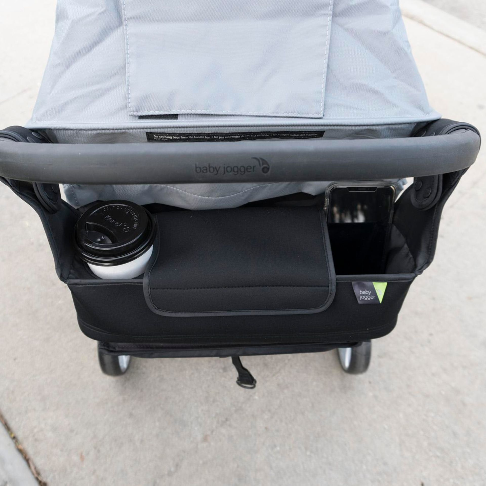 Baby Jogger Pushchair Parent Console with Insulated Cup HolderFor City Mini 2 