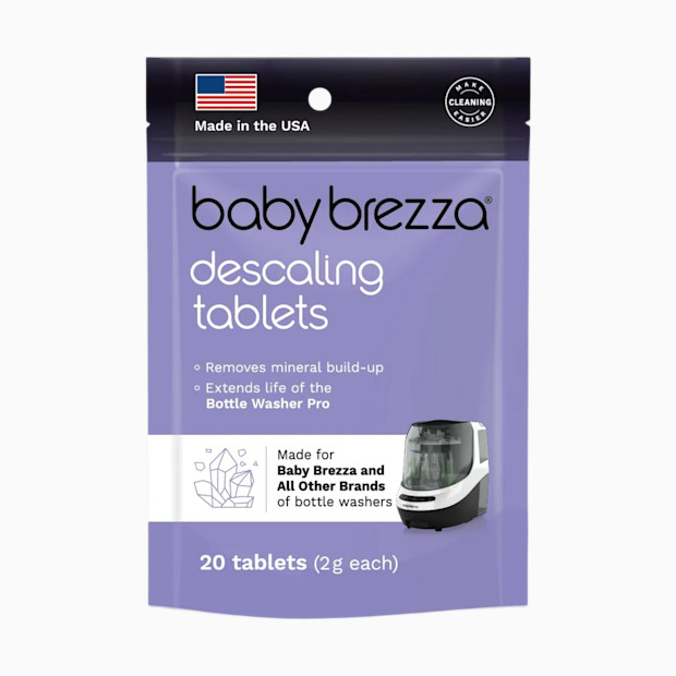 Baby Brezza Descaler Tablets for use with Bottle Washer Pro.