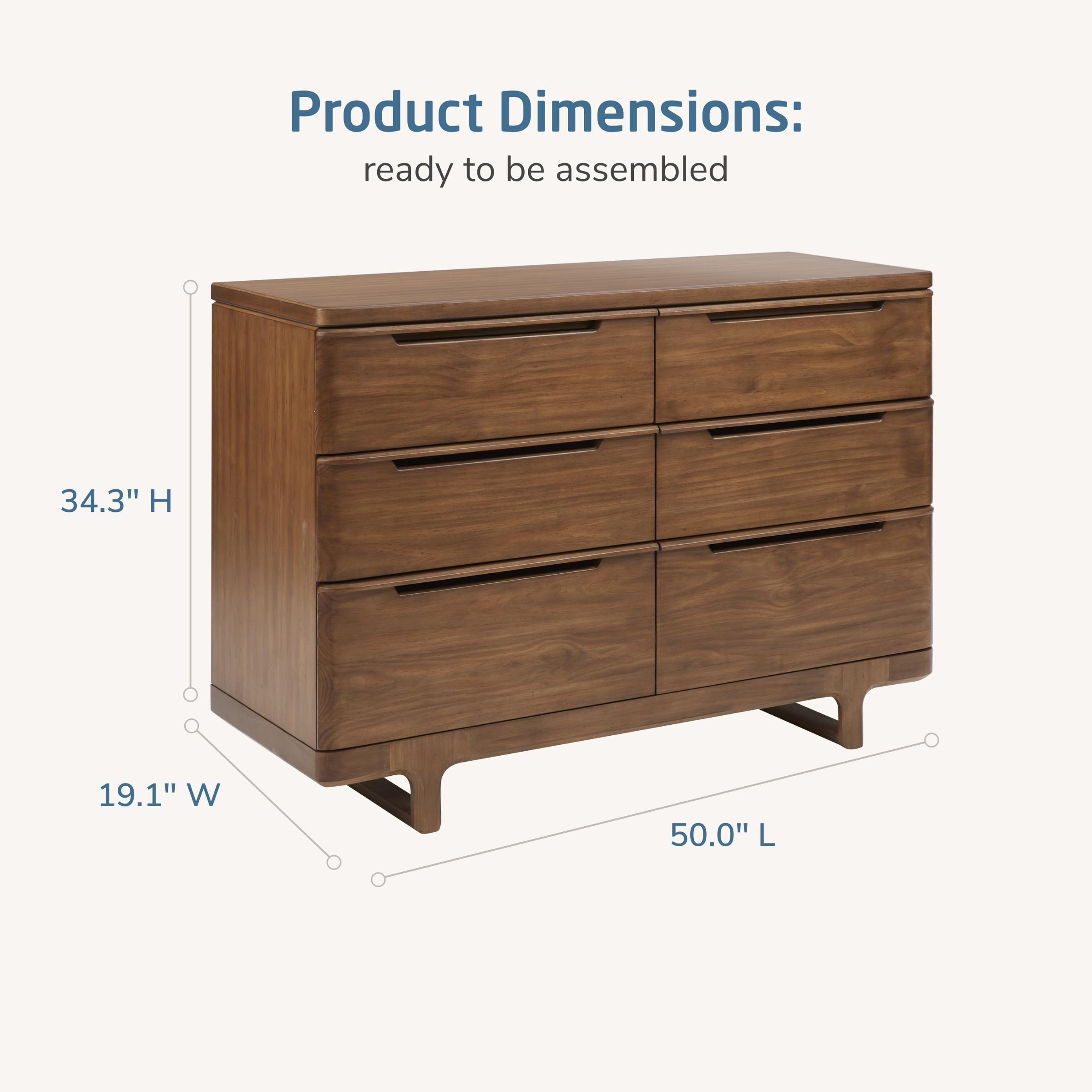 Maxi-Cosi Embraced Forms Dresser - Chestnut Stain.