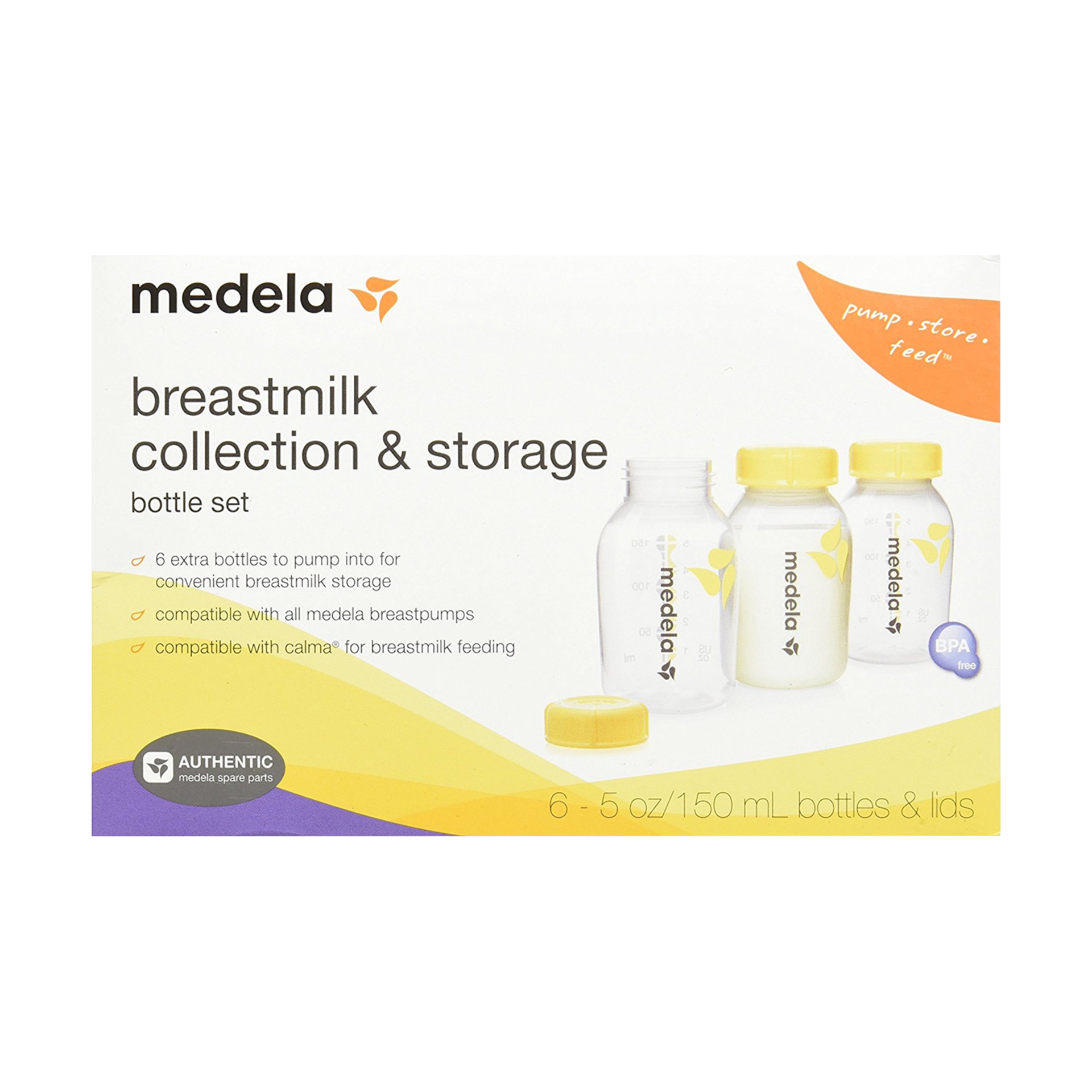 Medela Breastmilk Collection Bottle Set.