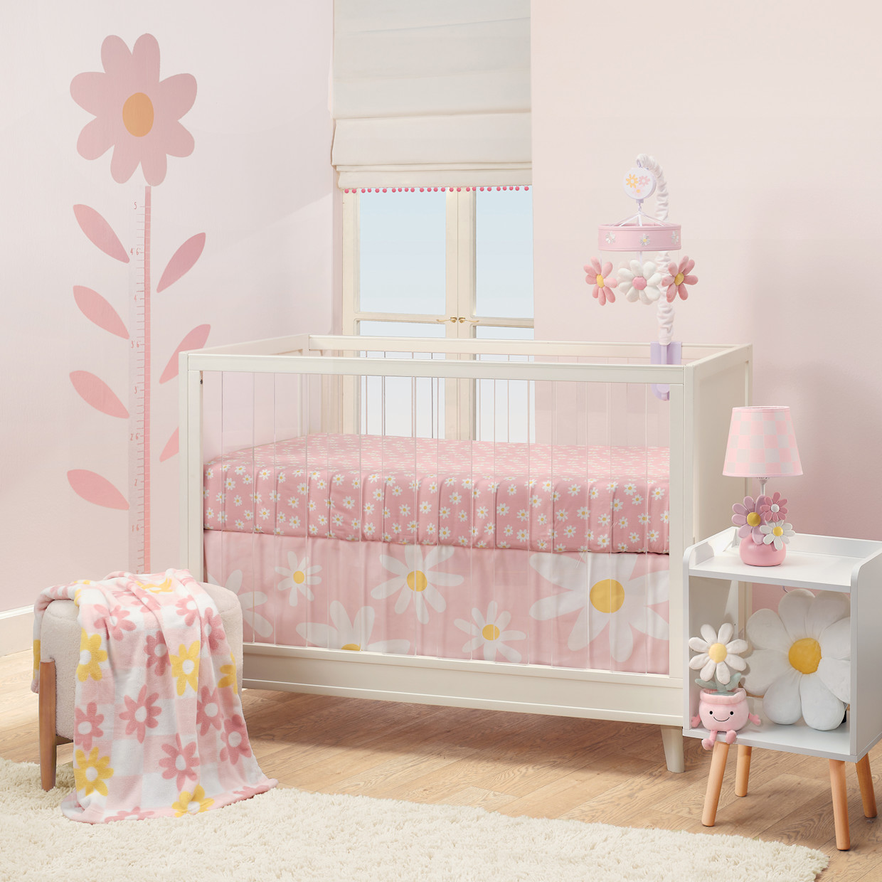 Lambs Ivy 3 Piece Crib Bedding Set Daisy Dreams Babylist Shop
