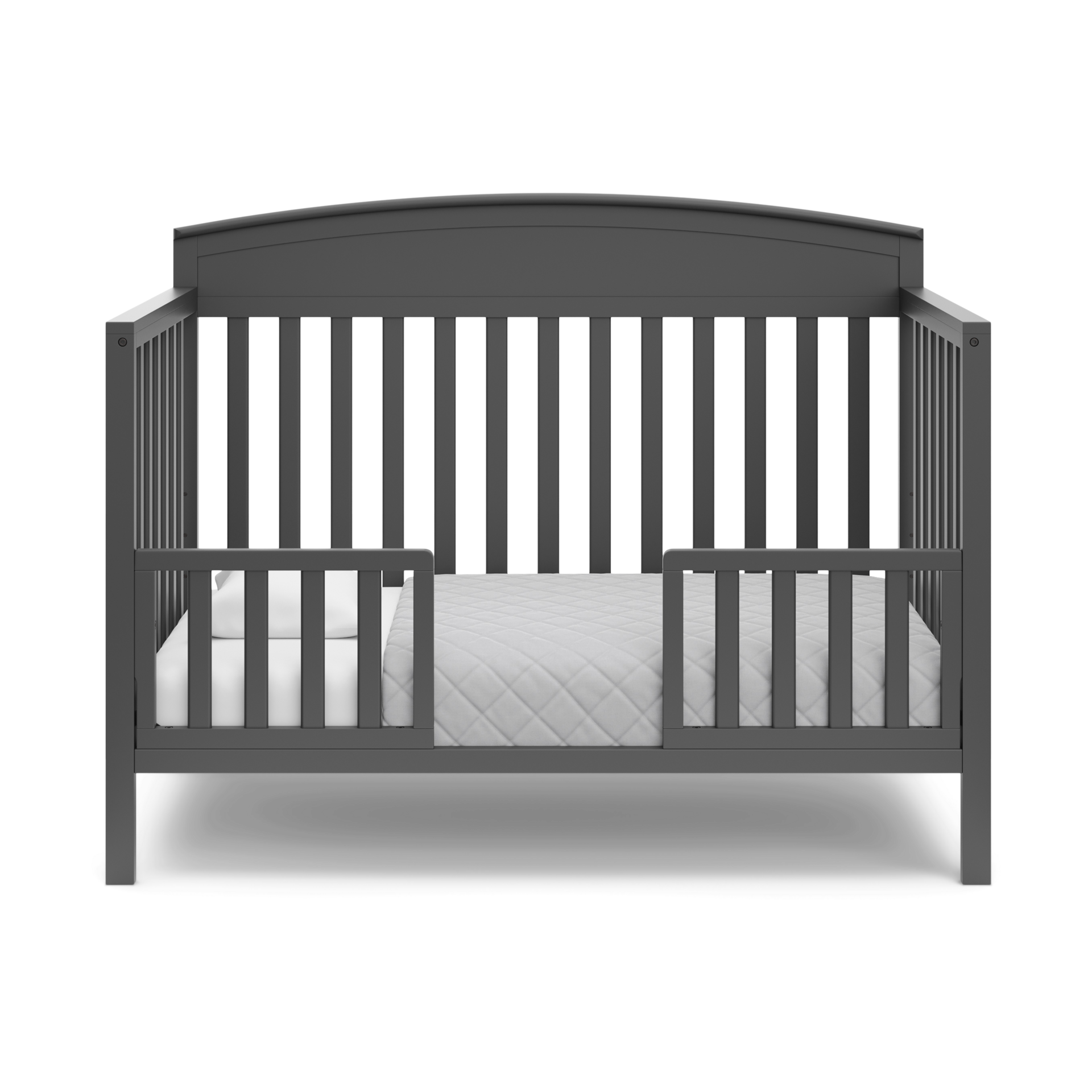 Storkcraft Universal Toddler Safety Guardrail Kit (Slats) - Gray.