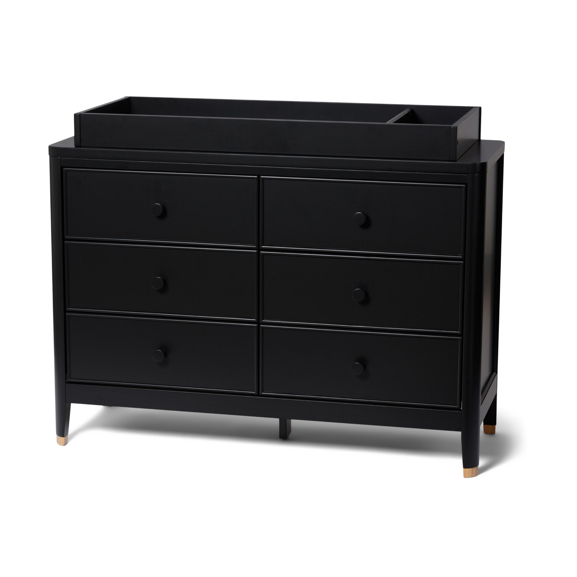 Little Seeds Double Changing Topper - Black.