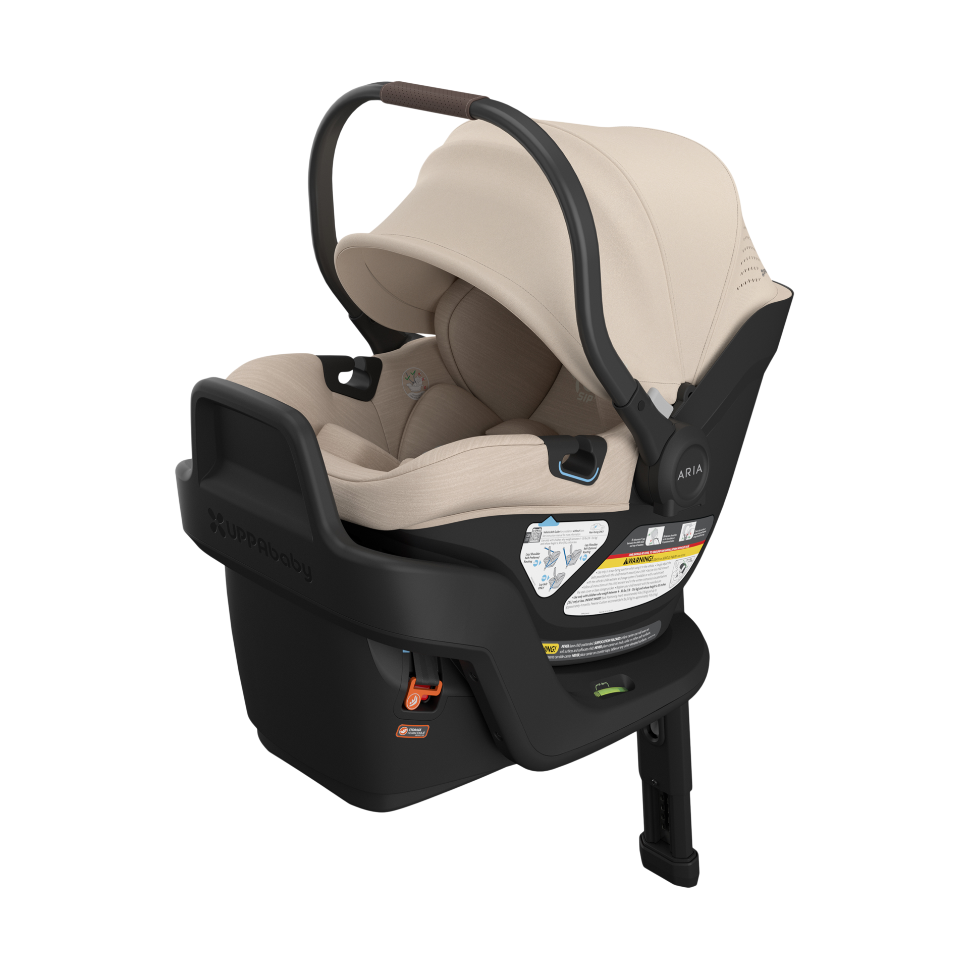 UPPAbaby Aria V2 Lightweight Infant Car Seat.