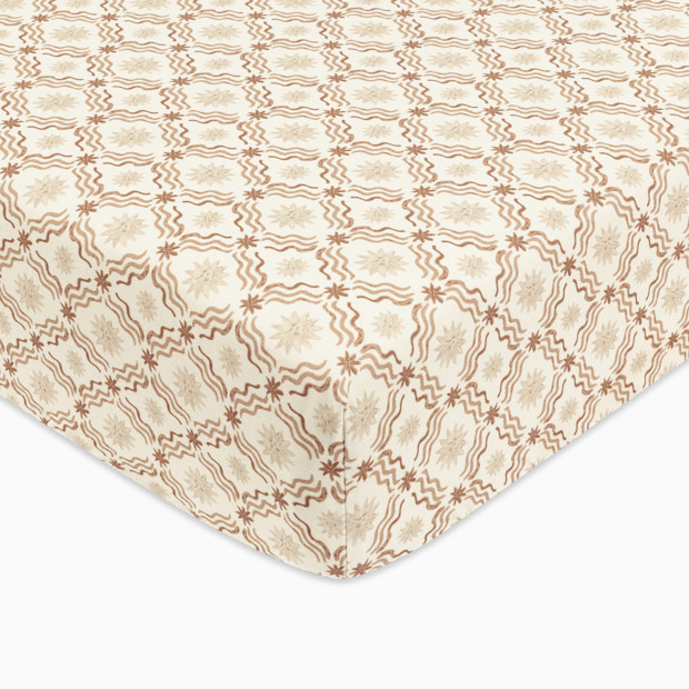 babyletto Organic Brushed Cotton Crib Sheet.